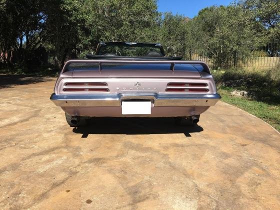 1969 Pontiac Firebird Resto