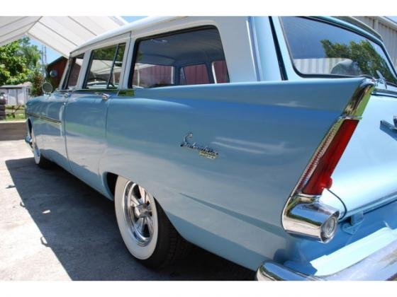 1956 Plymouth Suburban Wagon Blue