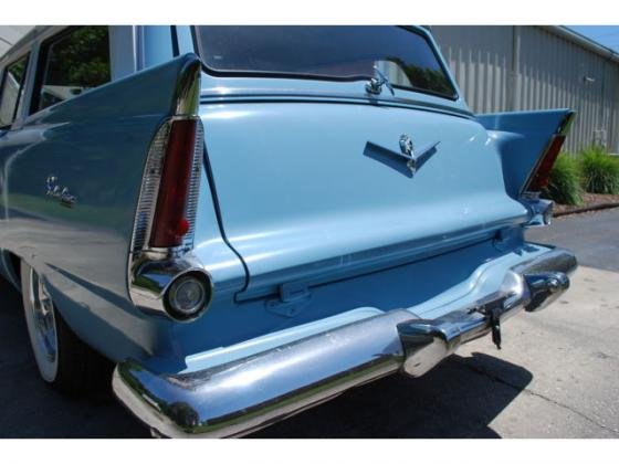 1956 Plymouth Suburban Wagon Blue