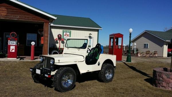 1949 Willys Jeep CJ3A Convertible