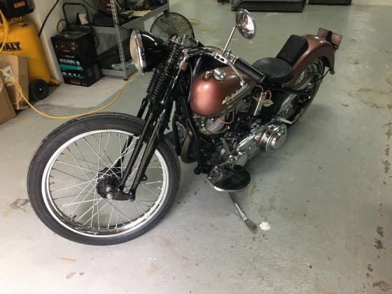 1952 Harley-Davidson Panhead, NO issues