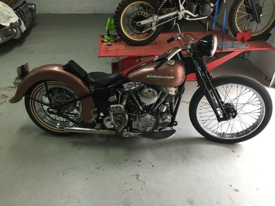 1952 Harley-Davidson Panhead, NO issues