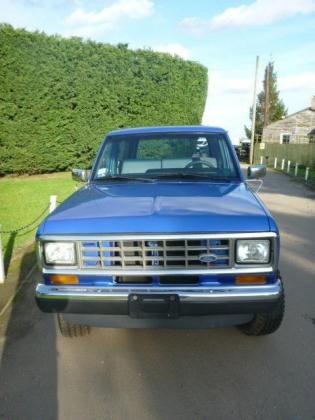 1987 FORD BRONCO BLUE GAS