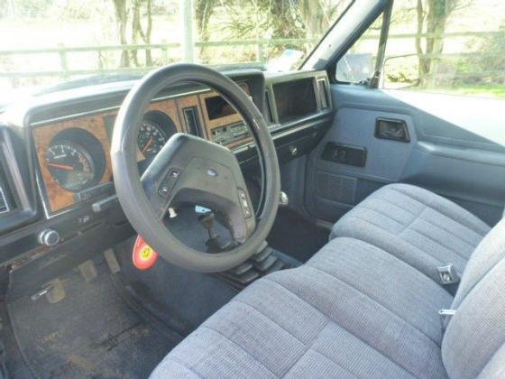 1987 FORD BRONCO BLUE GAS