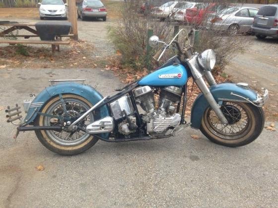 1950 Harley Davidson EL Panhead Barn Find