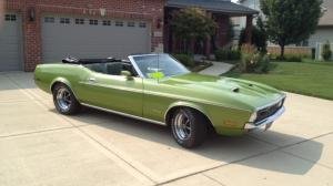 1972 Ford Mustang Convertible Green