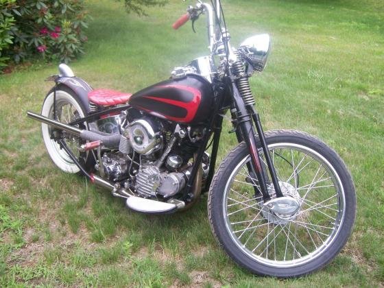 1942 Harley-Davidson Knucklehead Bobber Original