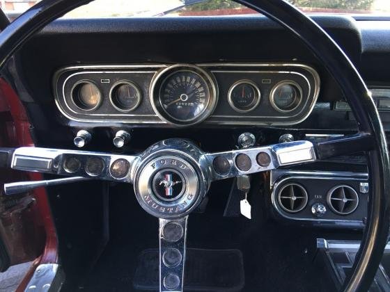 1966 Ford Mustang Coupe 289 2V Automatic