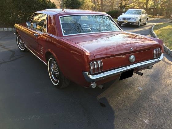 1966 Ford Mustang Coupe 289 2V Automatic