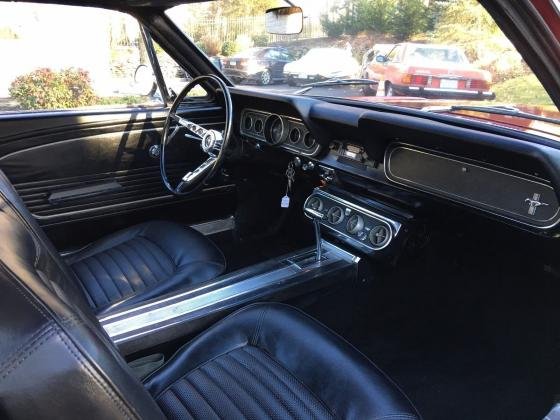 1966 Ford Mustang Coupe 289 2V Automatic