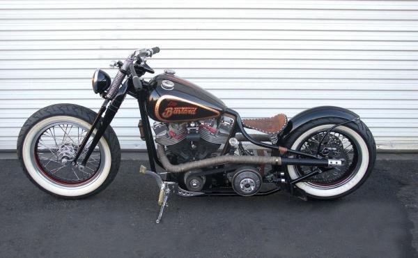 Motorcycles - 1966 Harley-Davidson Badass Shovelhead Bobber