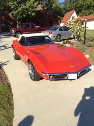 1968 Chevrolet Corvette Base Convertible 2 Door