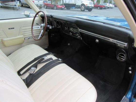 1969 Chevrolet Chevelle SS 396 CI Blue Edition