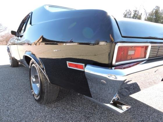 1970 Chevrolet Nova SS 350 4bb Black