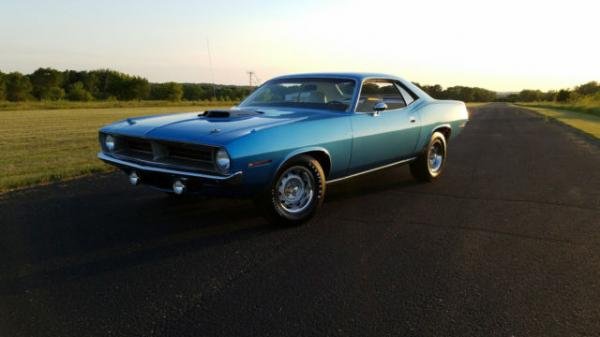 1970 Plymouth Barracuda  Original B5 Blue