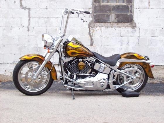 2002 Harley-Davidson Softail Cholo Fat Boy Full Custom