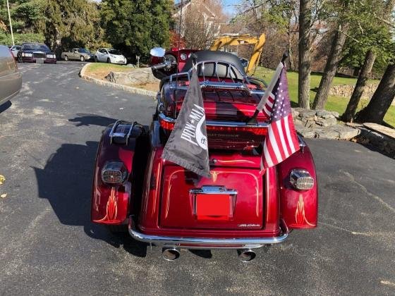 2016 Harley-Davidson Tri Glide Ultra Red Trike