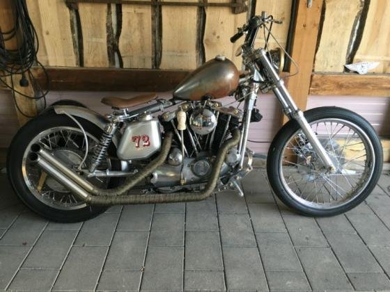 1972 Harley Davidson Ironhead Custom