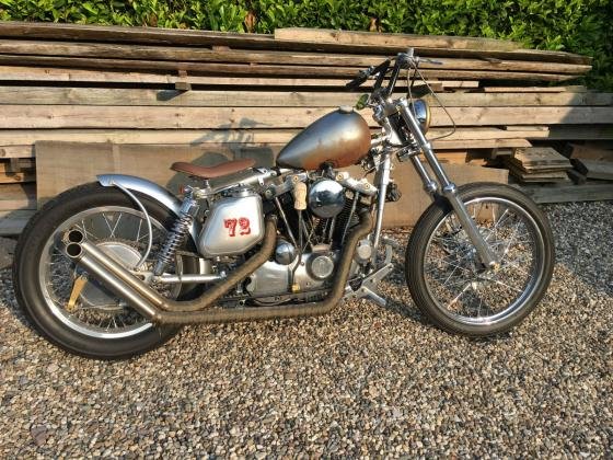 1972 Harley Davidson Ironhead Custom