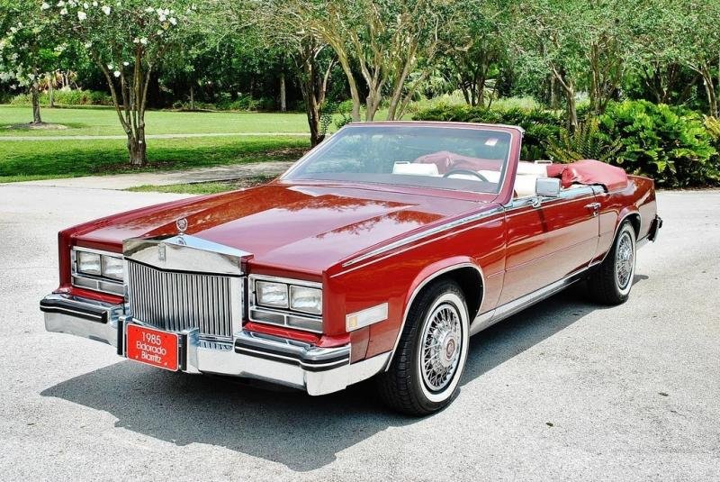 cars 1985 cadillac eldorado biarritz convertible 1985 cadillac eldorado biarritz convertible