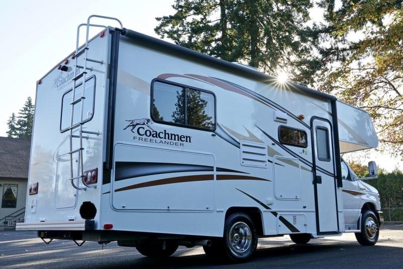 Motorhomes 13 Coachmen Freelander 21qb Model 23 6 6 8 Liter Triton V 10 With 305 Hp