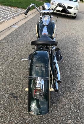 1947 Harley Davidson EL Knucklehead Vintage