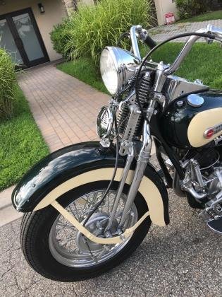 1947 Harley Davidson EL Knucklehead Vintage