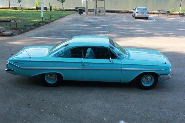 1961 Chevrolet Bel Air 150 210 Bubble Top 348 Tripower