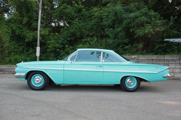 1961 Chevrolet Bel Air 150 210 Bubble Top 348 Tripower