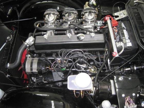 1974 Triumph TR6 6 Cylinder Jet Black