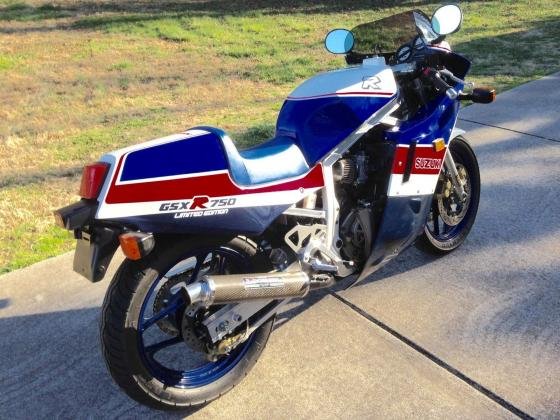 1986 Suzuki GSX-R 750 Limited Edition