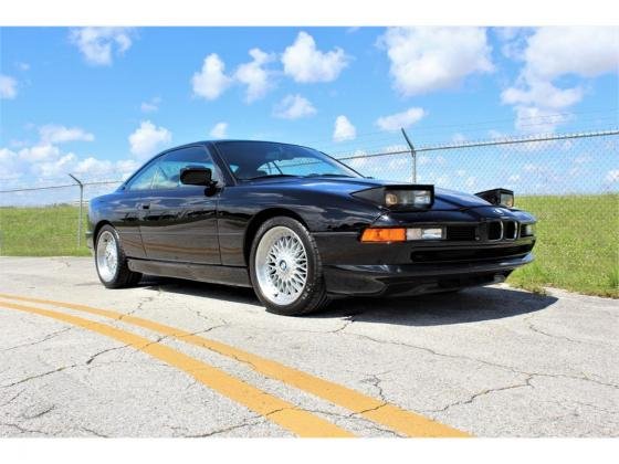 1991 BMW 8 Series 850i Jet Black