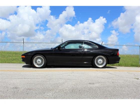 1991 BMW 8 Series 850i Jet Black