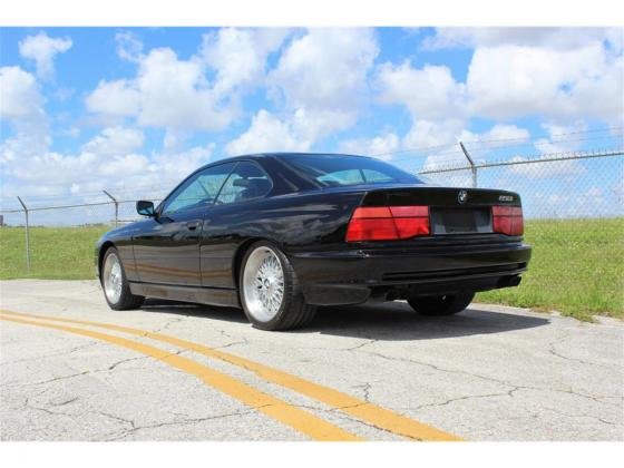 1991 BMW 8 Series 850i Jet Black