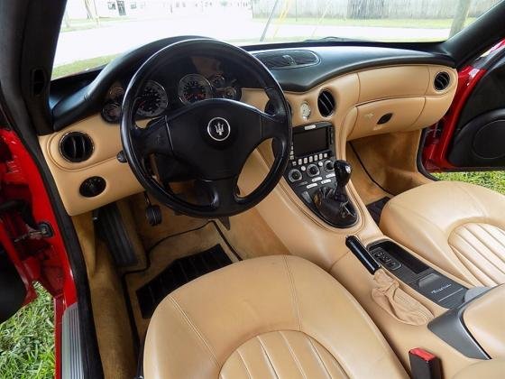 2002 Red Maserati Coupe GT 6-Speed  4.0L V8