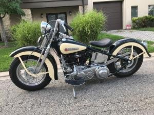 1947 Harley Davidson EL Knucklehead Vintage