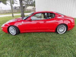 2002 Red Maserati Coupe GT 6-Speed  4.0L V8