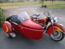 1947 Indian Chief Rainbow With Sidecar Original