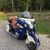 2016 Indian Roadmaster Touring Springfield Blue