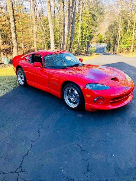 Cars - 1998 Dodge Viper Red GTS Coupe