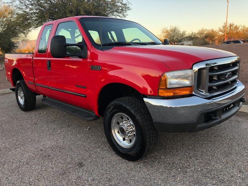 Cars 1999 Ford F250 Xlt Diesel 4wd No Issues Very Clean