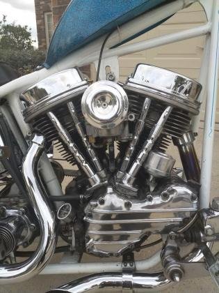 1954 Harley-Davidson FLE Panhead Chopper