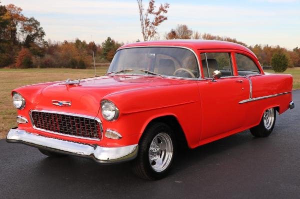 1955 CHEVROLET BEL AIR 150 210 2DR 350 V8