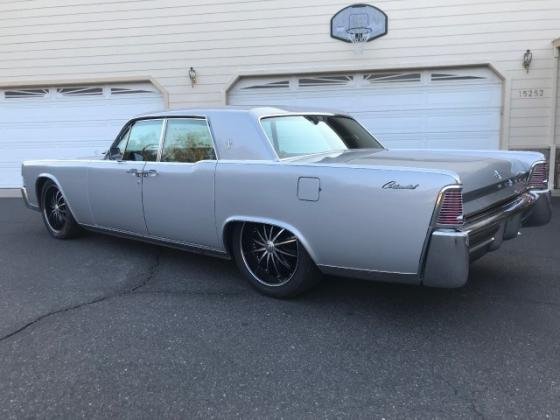 1965 Lincoln Continental Suicide 430Cid 8Cyl Silver Surfer