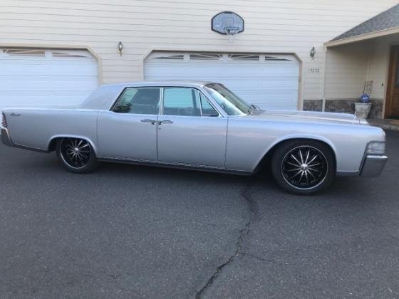 1965 Lincoln Continental Suicide 430Cid 8Cyl Silver Surfer