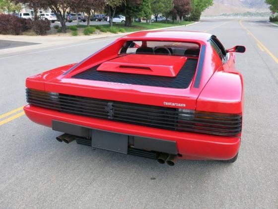 1988 Ferrari Testarossa Coupe 12cyl 4943cc 390hp