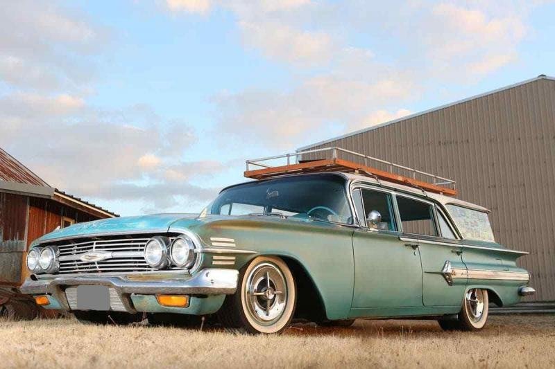 1960 Chevrolet Nomad Station Wagon 350 | 1960 Chevrolet Nomad Station ...