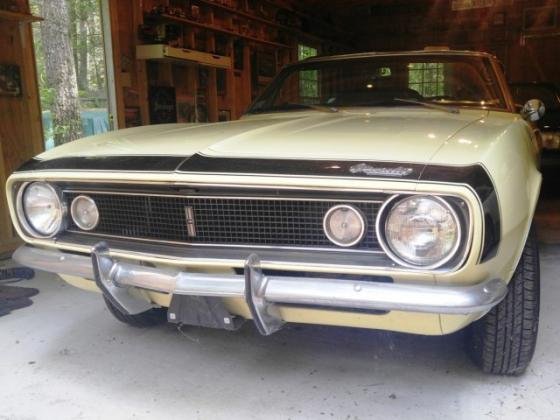 1967 Chevrolet Camaro Convertible 327CI 210HP