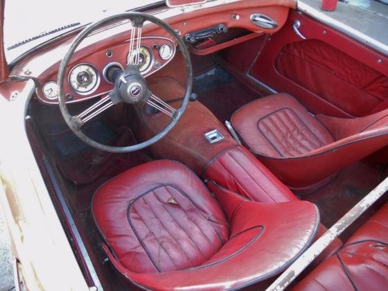 1957 Austin Healey 100-6 Project car