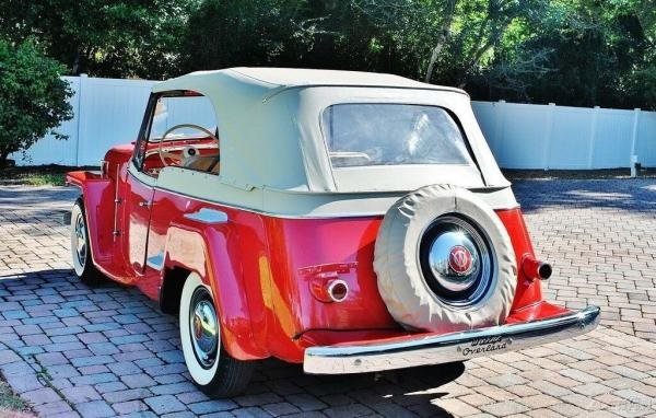 1950 Willys Jeepster Convertible Manual